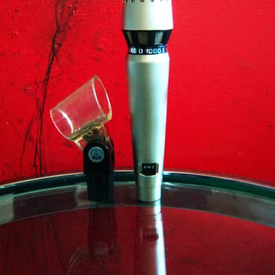 Vintage 1970's AKG D 1000E Cardioid Dynamic Microphone Low Z w accessories D190E # 7 image 13