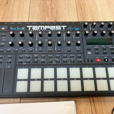 Dave Smith Instruments Tempest 6-Voice Drum Machine 2011 - 2018 - Black with Wood Sides