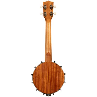 Kala Brand Concert Banjolele Ukulele Banjo & Gig Bag Natural Mahogany image 5