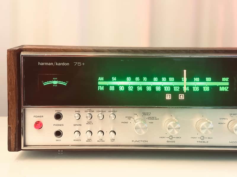 🚀🚀🚀 * RARE * Vintage Harman Kardon 75+ AM/FM Multichannel Quad