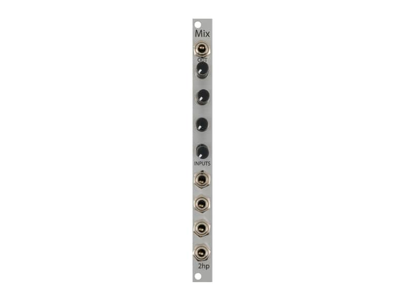 2hp Mix 4-Channel Mixer (Silver) [USED] image 1