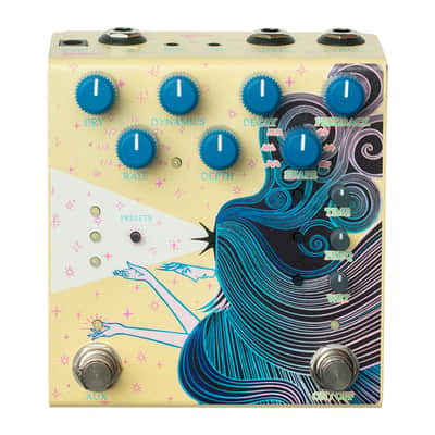 Old Blood Noise Endeavors Sunlight Stereo Dynamically Held Reverb Pedal (Yellow) image 1