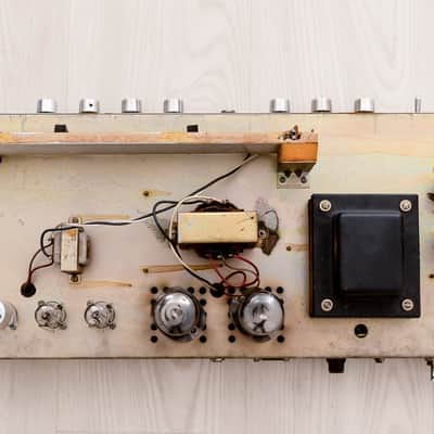 1960s Guyatone GA-930 Vintage Tube Amp Head w/ 6L6, Tokyo Sound Co, Japan image 9