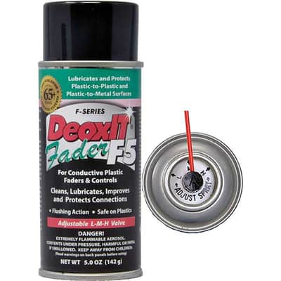 CAIG Laboratories DeoxIT Fader F5 Fader Lubricant 5% Solution - 5 oz. Spray image 2