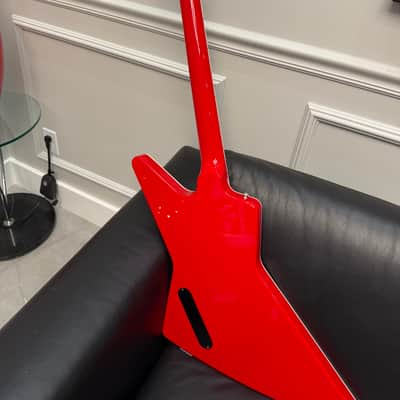 Gibson Explorer Custom Shop 2025 - Racing Red/White Stinger image 5
