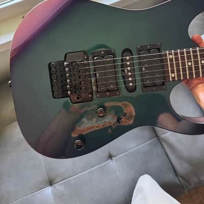Ibanez RG470 - 1996 - Custom ChromaLusion Finish - Very Unique! image 4