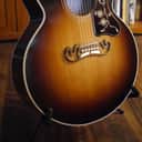 Gibson SJ-200 Standard 2013 Vintage Sunburst with Custom Engraved Pickguard and Fishman Ellipse Aura Pickup