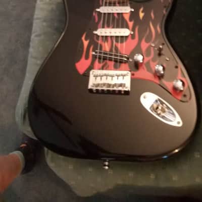 ~Cashified~ Fender Squier StratoCaster with Bridge HumBucker image 12