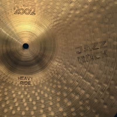 Paiste 20" 2002 Heavy Ride "Jazz Rock" 2767 grams 1980 image 2