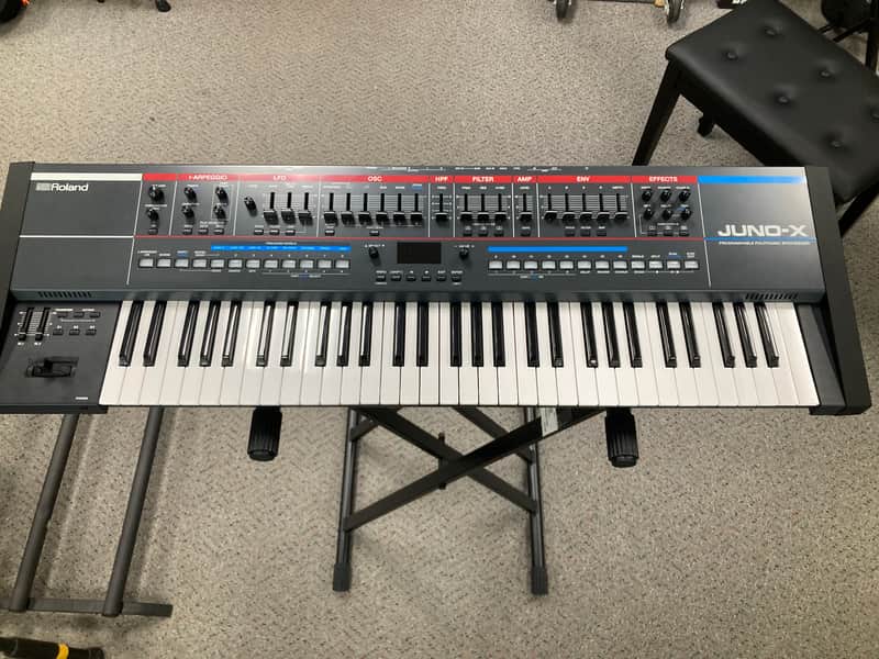 Used Roland Juno-X 61-Key Programmable Polyphonic Synthesizer image 1