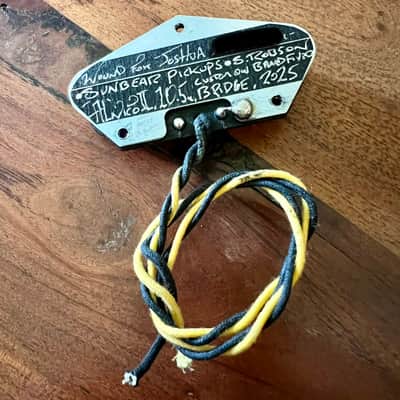 Sunbear Pickups custom wound 10.5K Broadfive0 bridge pickup - Aged image 2