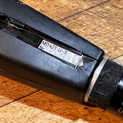 Sennheiser MD 421-U5 Cardioid Dynamic Microphone - Nice! image 4