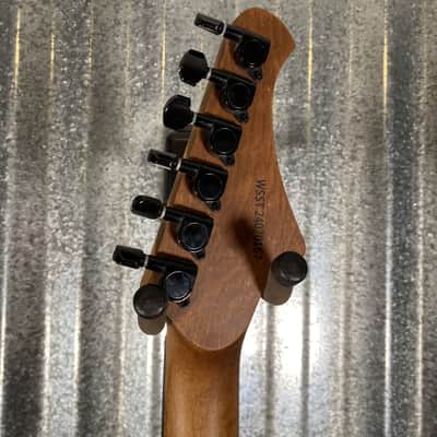 Westcreek Guitars Aetheris Superstrat Blue Tiger Guitar #0167 Used image 4