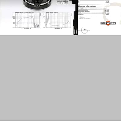 Audio Custom LAB Ciare BT-01 horn subwoofer 18" 2020 Black image 4