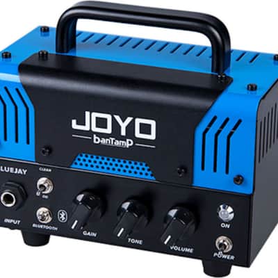 Joyo Bantamp Bluejay Electric Guitar Head, 20W, Blue image 4