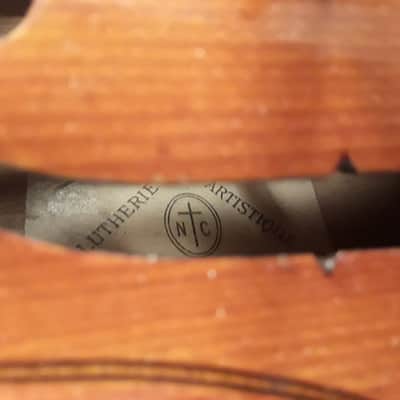 Old French Violin, MIRECOURT  Lutherie Artistique 1900 image 11
