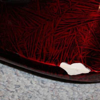 Fernandes Partially Loaded Body - Red Crackle - Japan - No Tariffs image 5