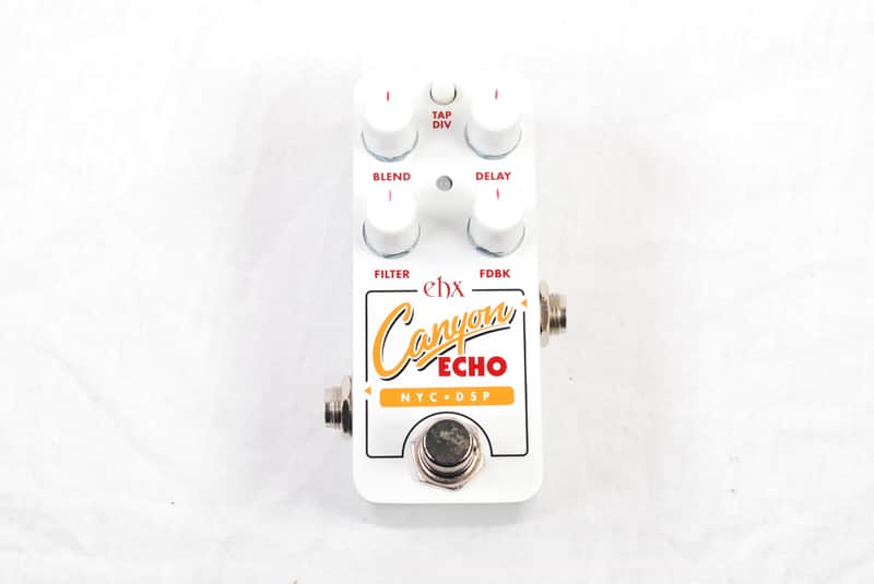 Used Electro-Harmonix EHX Pico Canyon Echo Digital Delay Guitar Effects Pedal image 1