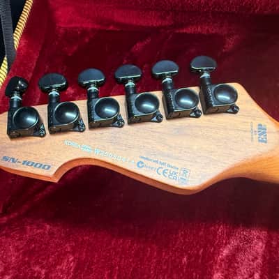 2025 ESP LTD SN-1000 EverTune - Charcoal Metallic Satin w/ Hard Case Bild 12