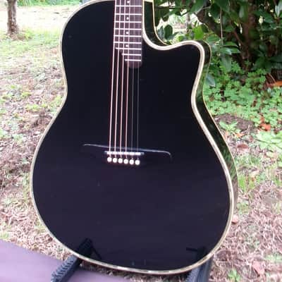 Alvarez Yairi 1990 YD88 BK Made In Japan "Paul McCartney" Black+Hard Case image 4