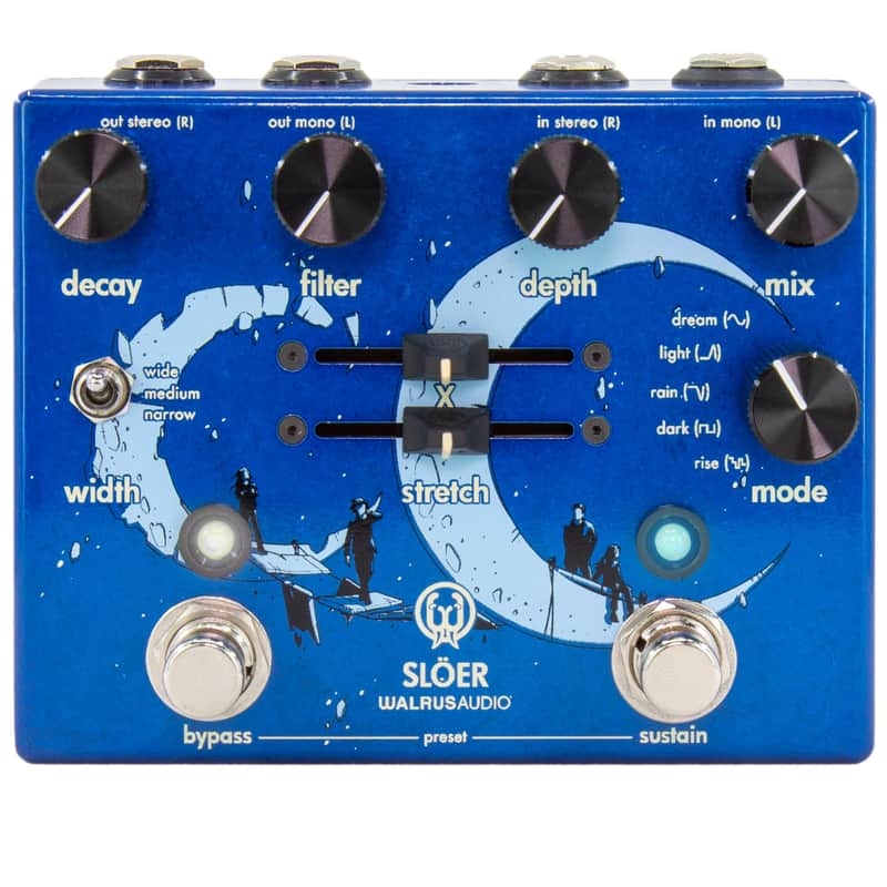 Walrus SLOER Stereo Ambient Reverb (Blue) image 1