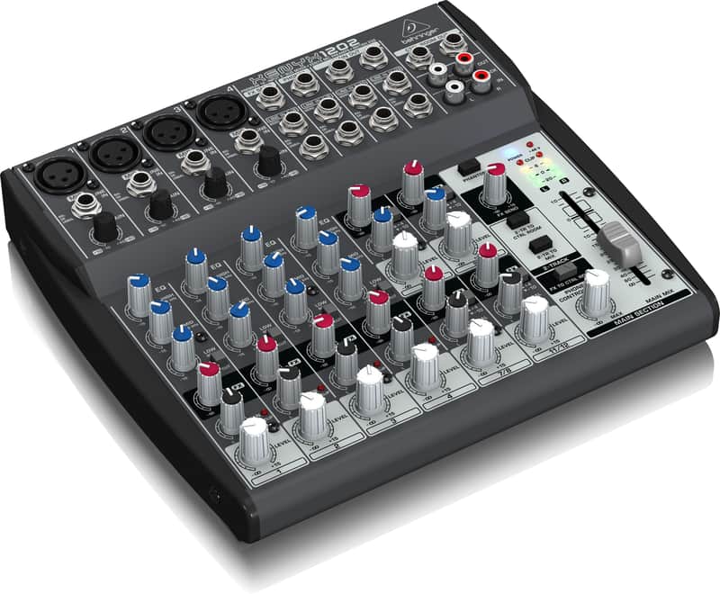 Behringer Xenyx 1202 12-Input Mixer | Reverb