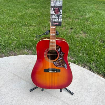 Epiphone Hummingbird 2008 - Cherry Sunburst image 1