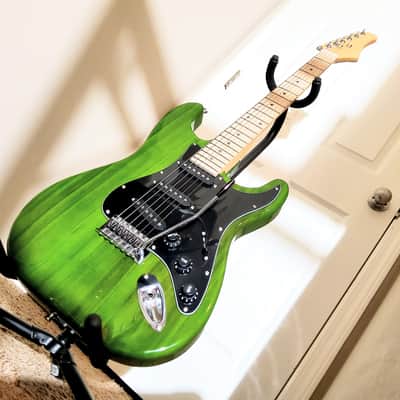 Brownsville Choirboy Semi-Hollow Electric Guitar Green | Reverb