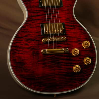 Gibson Les Paul "The Velvet Rose" Custom Shop Masterpiece Figured Maple Electric Guitar image 7