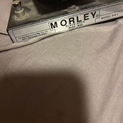Morley Black Gold Wah 80s - Black image 6