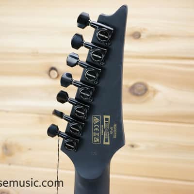 Ibanez RGRB720-BKF Iron Label - Black Flat image 18