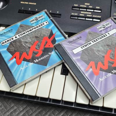 Technics SX-WSA1 ✅HARDCASE✅ + NEW DISPLAY + NEW Battery✅ Includes 4 Rare Original Expansion Sound Disks ✅ Acoustic Modeling Holy Grail ✅ Rare 90s Cyber-Synth Flagship ✅ Fully Checked & Cleaned ✅ Worldwide Shipping - Technics WSA1 image 3