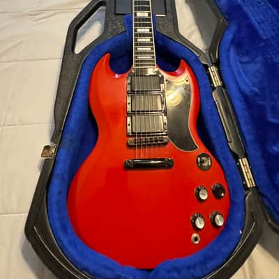 Gibson Showcase Edition SG Custom 1988 - Ferrari Red image 1