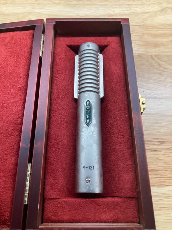 Royer R-121 Ribbon Microphone 1998 - 2021 - Nickel image 1