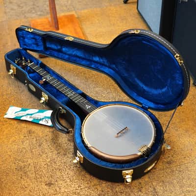 OME USA Juniper 12" Curly Maple Open Back Banjo w/Hard Case image 9