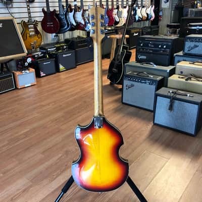 834 triple bound violin body guitar 1960's image 9