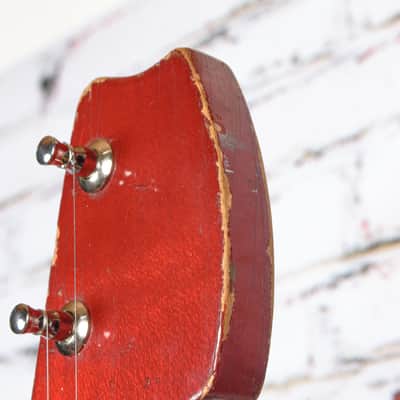 Galanti - 1960's Grand Prix Made In Italy Electric Guitar Cherry - VINTAGE image 3