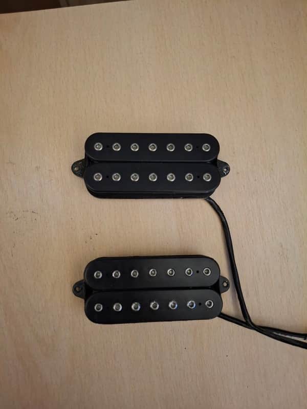 DiMarzio D-Activator (B) and Liquifire (N) set - Black image 1