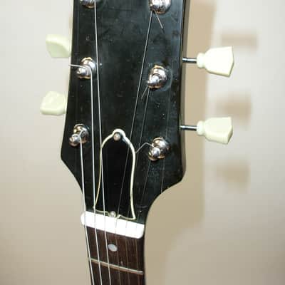 Vintage 1977 Gibson L-6 Electric Guitar w/ Case Black image 10