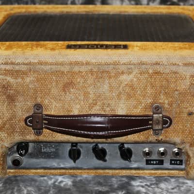 1950 Fender - Deluxe Wide Panel Tweed Amp image 13