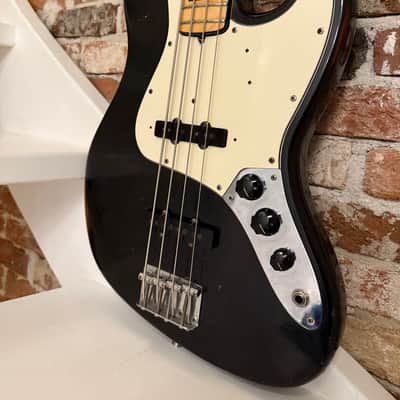 Fender Jazz Bass 1973 - Black over Mocca image 3