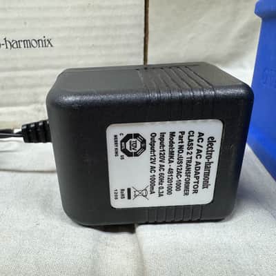 Electro-Harmonix Black Finger Tube Compressor Pedal with Power Supply + Box image 2