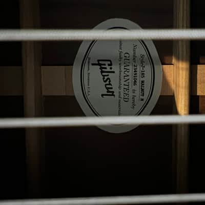 Gibson J-185 EC Modern Walnut 2020 - 2024 Walnut Burst image 3