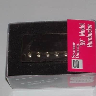 Seymour Duncan SH-1 '59 Model Humbucker Neck Pickup 4 Conductor - SH-1n Nickel image 1