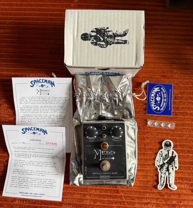 Spaceman Mercury IV Germanium Harmonic Boost 2010s - Silver Edition