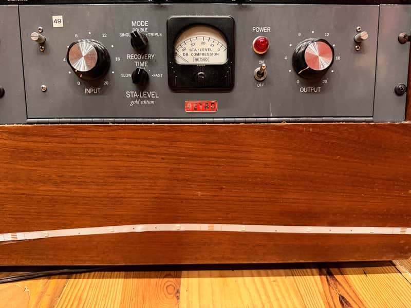 Retro Instruments Sta-Level Tube Compressor 2010s - Gray | Reverb