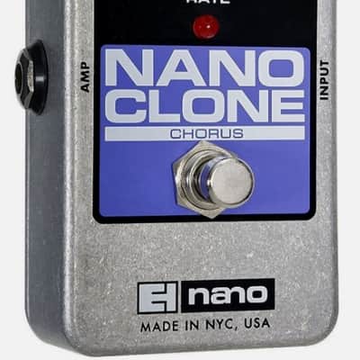 Electro-Harmonix Nano Clone Analog Chorus Guitar Effect Pedal image 1