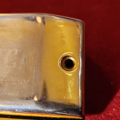 Non-Functioning Hohner Super 64 Chromatic Harmonica image 4