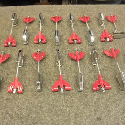 Pearl Bass Drum Parts-16 Tension Rods, Lugs & Claws image 2