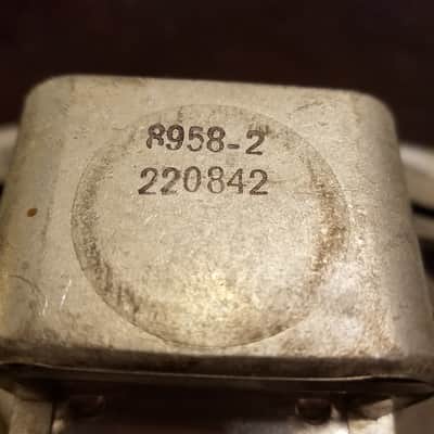 Jensen 69J11 V1 317-2 6X9 Vintage Speaker AlNiCo 8 Ohm 11 Watt guitar paper cone 1958 - Silver image 6
